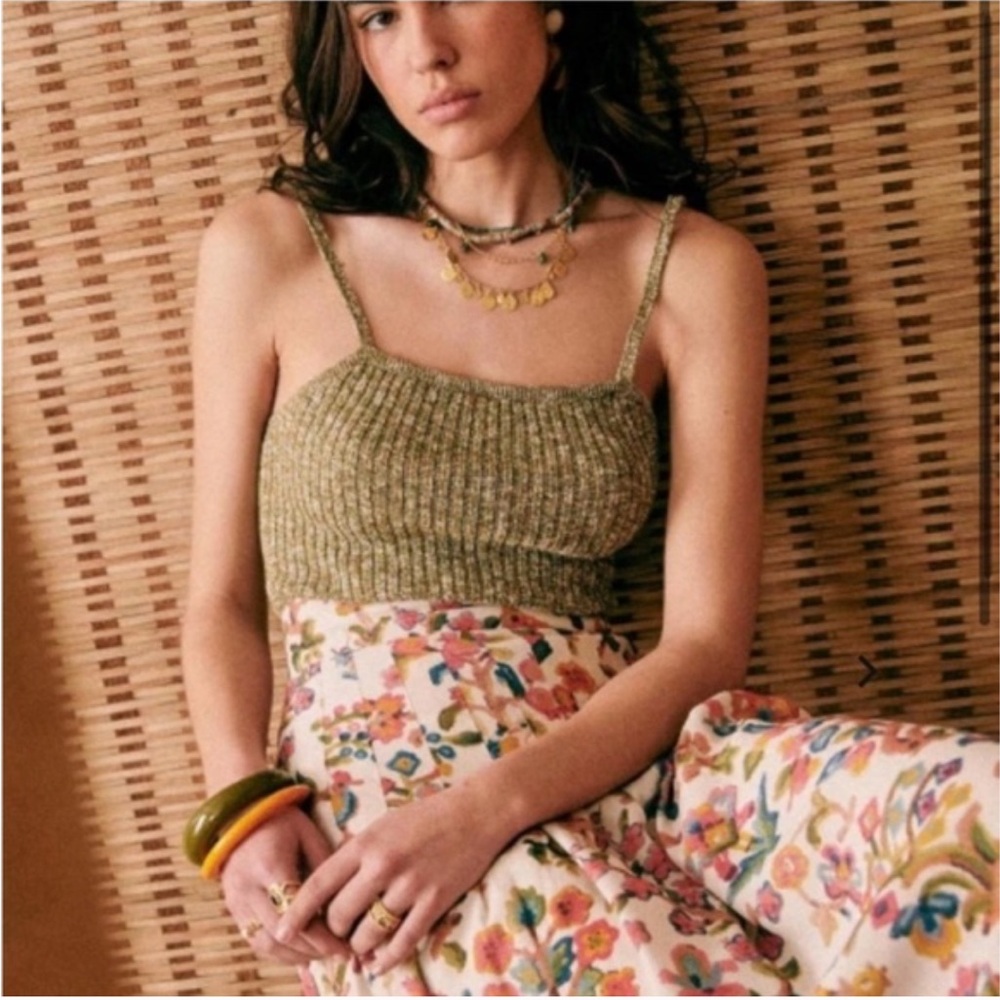 Sezane Magali Knit Top